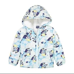 Bluey Kids Puffer Jacket